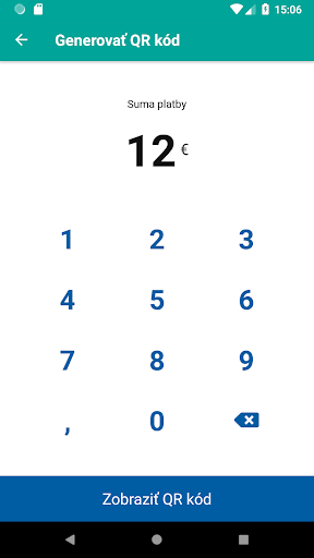 Android application VIAMO BIZ screenshort