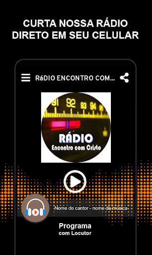 Android application Rádio Encontro com Cristo screenshort