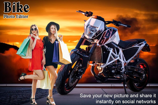 Bike Photo Editor : Bike Rider Screen 2