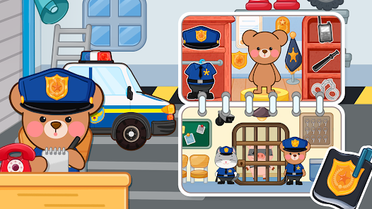 Kids Police Officer - Police Car Game  screenshots 1