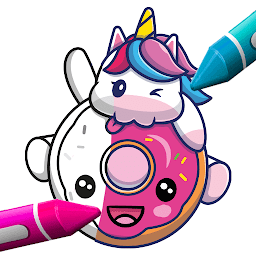 Kawaii Food Coloring Book