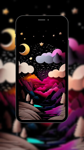 origami 3d wallpaper Screen 3