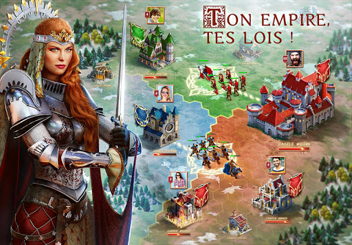 Télécharger Throne: Kingdom at War APK MOD (Astuce) screenshots 4