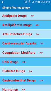 Simple Pharmacology Screenshot
