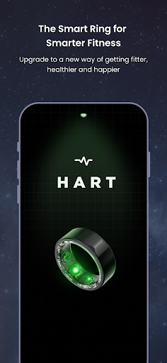 Android application FITTR HART: Smart Ring screenshort