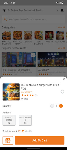UGFlash Food- Grocery Delivery Screen 2