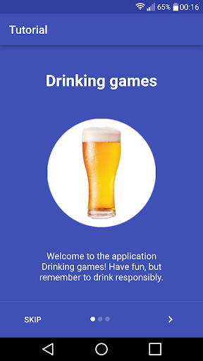Drinking games Screen 2
