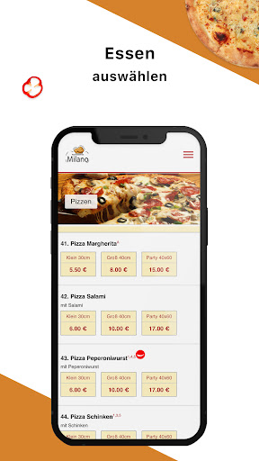 Pizzaheimservice Milano Screen 3