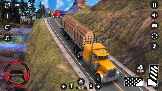 3D caminhão carga simulador