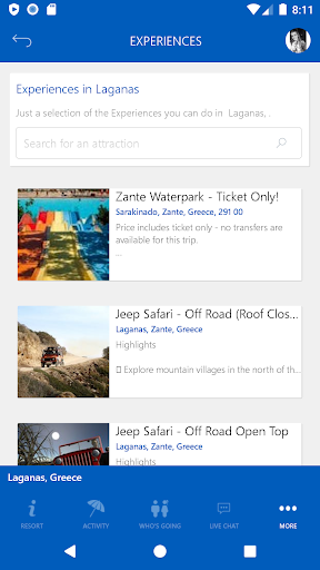 Your Resort Screen 3