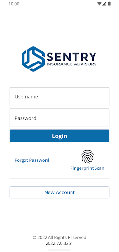 Android application Sentry Insurance Advisors screenshort