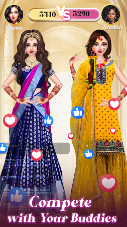 Game screenshot Indian Wedding Fashion Show apk download