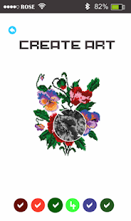 Rose Flowers Pixel Art - Paint By Number 1.7 APK screenshots 4