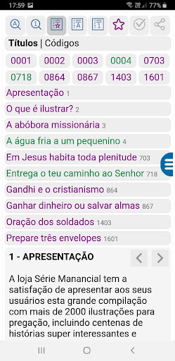 Ilustrações para Pregação Screen 2
