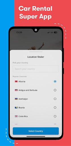 Finalrentals Car Rental App Screenshot