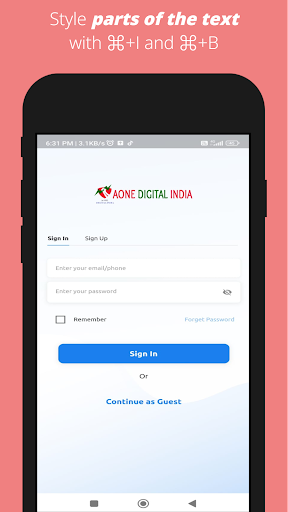 Aone Digital India Screen 2