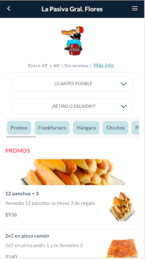 Android application La Pasiva screenshort