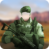 Soldier Photo Suit : Army Suit icon