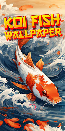 Android application koi wallpaper screenshort