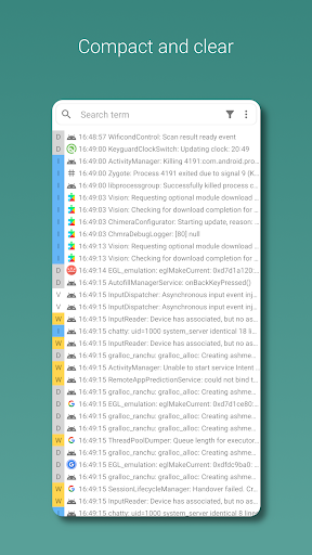 Android application Logcat Reader Pro - Unlock Key screenshort