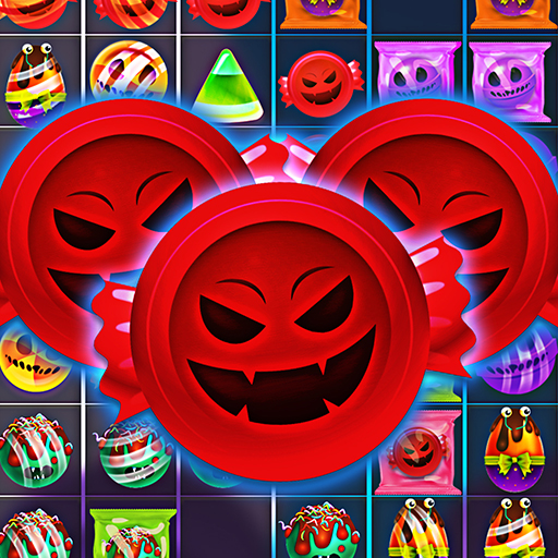 Spooky smash-Halloween match 3 logo