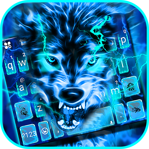 Lightning Wolf Keyboard Theme  Icon
