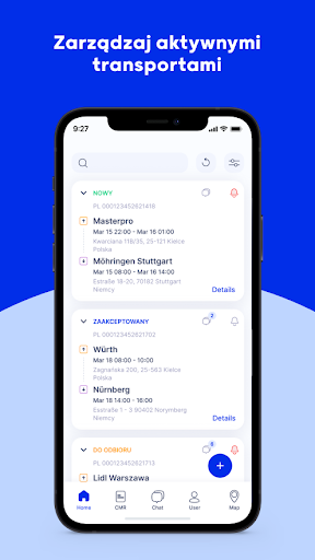 Android application Trans Assist screenshort