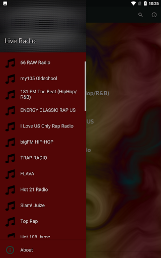Rap Radios Live Screen 2