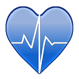 Healthy heart - blood pressure icon