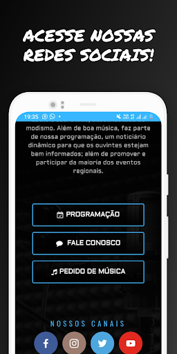 Rádio Pitangui Screen 3