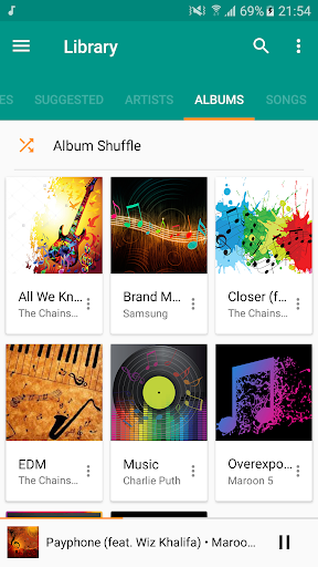 Android application MP3 Music Player screenshort