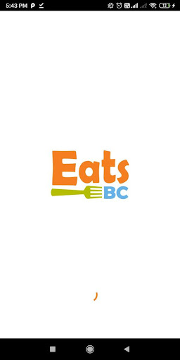 Android application EatsBC screenshort