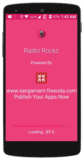 Android application Radio Rockz app by Rajkumar Ra screenshort