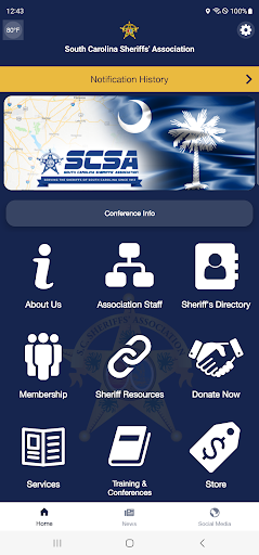 Android application South Carolina Sheriffs’ Assoc screenshort