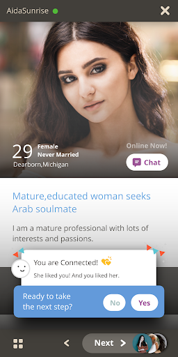 Android application Arab Lounge: Dating & Marriage screenshort