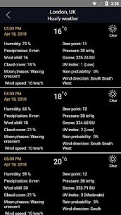 weather forecast For PC installation