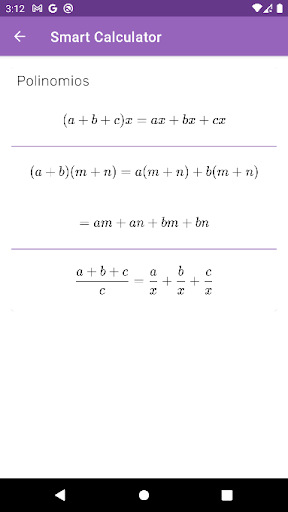 Smart Calculator Screen 3