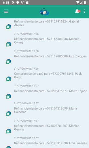 Hola Préstamo Asesor Screen 2