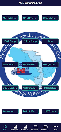 Android application MVD Watershed App screenshort