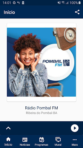 Pombal FM Screen 2