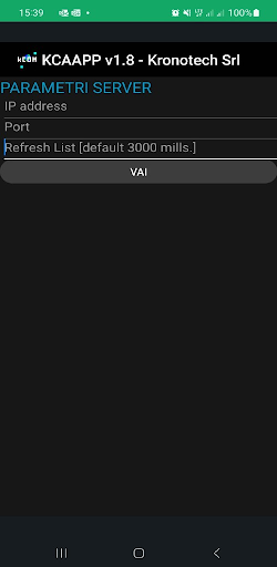 Android application KCAAPP screenshort