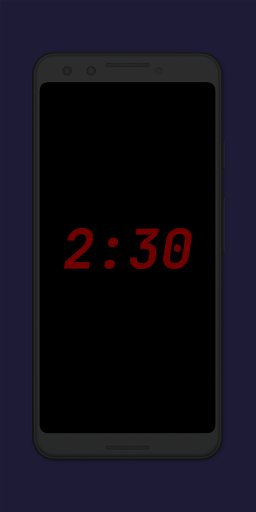 Night Clock (Digital Clock) Screen 3