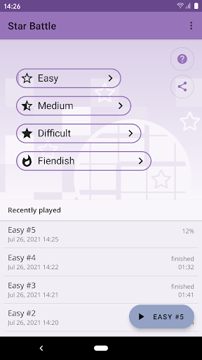 Star Battle Puzzle 2.3.1 screenshots 4