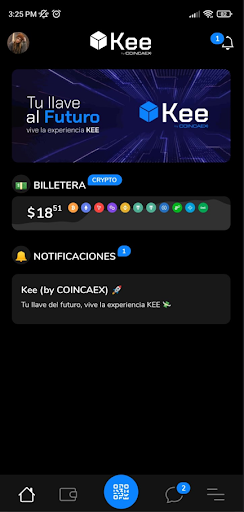 Android application Kee Wallet screenshort