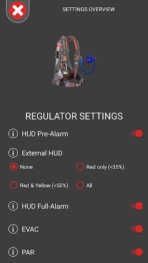 Screenshot of Air-Pak X3 Pro