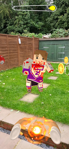 Android application Zombie VS Chi Master AR screenshort