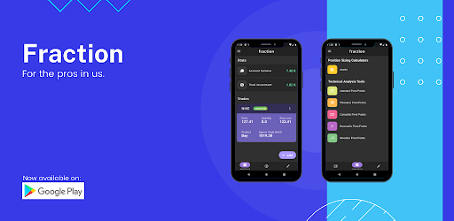 Android application Position size calculator & TA screenshort