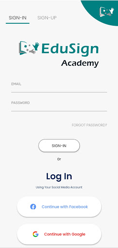 EduSign Academy Screen 2