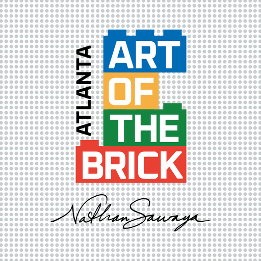 Art of the Brick Atlanta logo