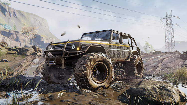 Monster Truck Mud Games - New - (Android)